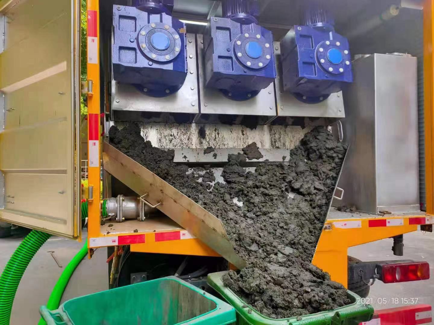 咸宁化粪池清掏城市维护站-泥浆净化干湿分离处理